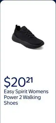 Walmart Easy Spirit Womens Power 2 Pull-On Walking Shoes offer