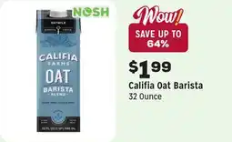 Grocery Outlet Oat Barista offer