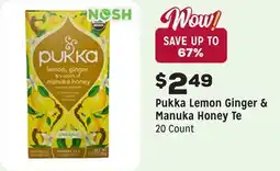 Grocery Outlet Lemon Ginger & Manuka Honey Te offer