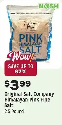 Grocery Outlet Himalayan Pink Fine Salt offer