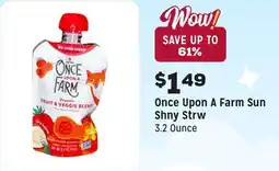 Grocery Outlet Upon A Farm Sun Shny Strw offer