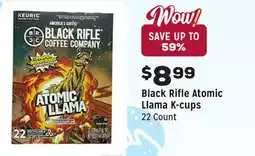Grocery Outlet Atomic Llama K-cups offer