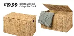 Aldi KIRKTON HOUSE Collapsible Trunk offer