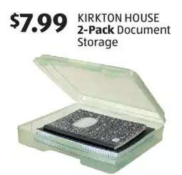 Aldi KIRKTON HOUSE 2-Pack Document Storage offer