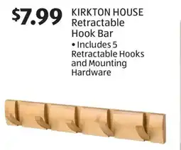 Aldi KIRKTON HOUSE Retractable Hook Bar offer