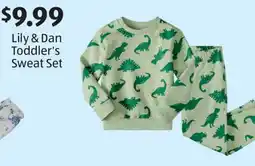 Aldi Lily & Dan Toddler's Sweat Set offer