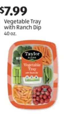 Aldi Vegetable Tray with Ranch Dip offer