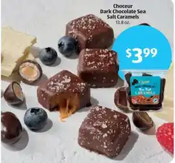 Aldi Choceur Dark Chocolate Sea Salt Caramels offer