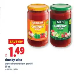 Lidl chunky salsa offer