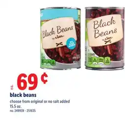 Lidl Black Beans offer