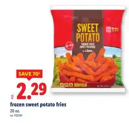Lidl frozen sweet potato fries offer