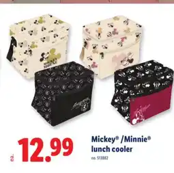 Lidl Mickey /Minnie lunch cooler offer