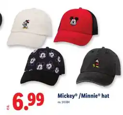 Lidl Mickey /Minnie hat offer
