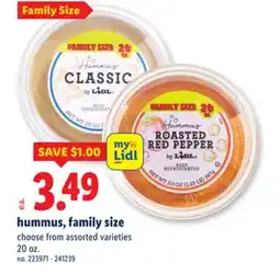 Lidl hummus offer