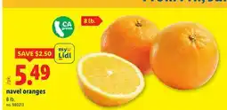 Lidl Navel oranges offer