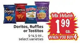 Foodmaxx Doritos, Ruffles or Tostitos offer