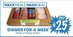 Foodmaxx MAXX MEALS MAXX DEAL offer