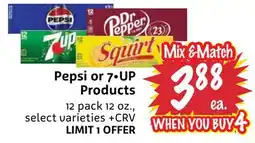 Foodmaxx Pepsi or 7 • UP Products offer
