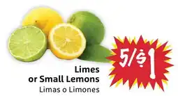 Foodmaxx Limes or Small Lemons offer
