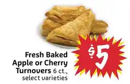 Foodmaxx Fresh Baked Apple or Cherry Turnovers offer