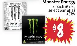 Foodmaxx Monster Energy offer