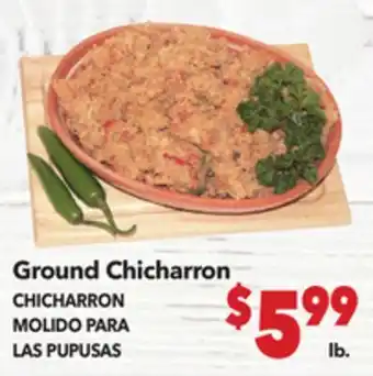 Vallarta Supermarkets Ground Chicharron / CHICHARRON MOLIDO PARA LAS PUPUSAS offer