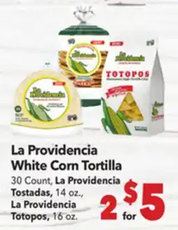 Vallarta Supermarkets La Providencia White Corn Tortilla offer