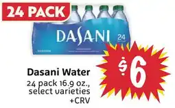 Foodmaxx Dasani Water offer