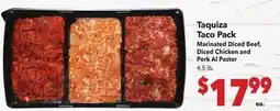 Vallarta Supermarkets Taquiza Taco Pack offer