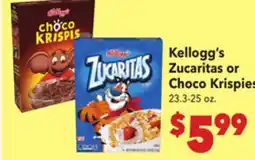 Vallarta Supermarkets Kellogg's Zucaritas or Choco Krispies offer