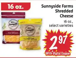 Foodmaxx Sunnyside Farms Shredded Cheese offer