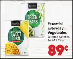 Vallarta Supermarkets Essential Everyday Vegetables offer
