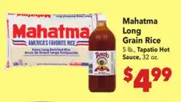 Vallarta Supermarkets Mahatma Long Grain Rice offer