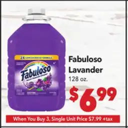 Vallarta Supermarkets Fabuloso Lavander offer