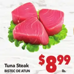 Vallarta Supermarkets Tuna Steak / BISTEC DE ATUN offer