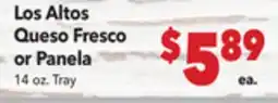 Vallarta Supermarkets Los Altos Queso Fresco or Panela offer