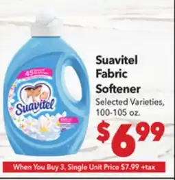 Vallarta Supermarkets Suavitel Fabric Softener offer