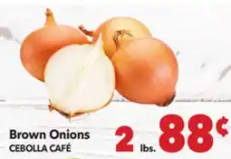 Vallarta Supermarkets Brown Onions / CEBOLLA CAFÉ offer