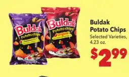 Vallarta Supermarkets Buldak Potato Chips offer