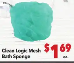Vallarta Supermarkets Clean Logic Mesh Bath Sponge offer