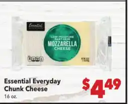 Vallarta Supermarkets Essential Everyday Chunk Cheese offer