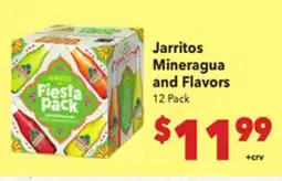 Vallarta Supermarkets Jarritos Mineragua and Flavors offer