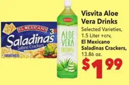 Vallarta Supermarkets Visvita Aloe Vera Drinks offer
