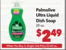 Vallarta Supermarkets Palmolive Ultra Liquid Dish Soap offer