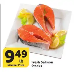 Albertsons Fresh Salmon Steaks offer