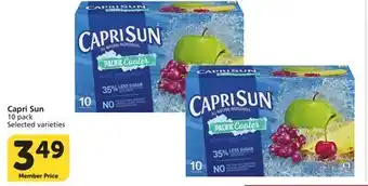 Albertsons Capri Sun offer