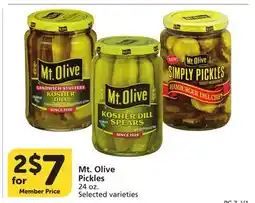 Albertsons Mt. Olive Pickles offer