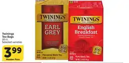 Albertsons Twinings Tea Bags offer