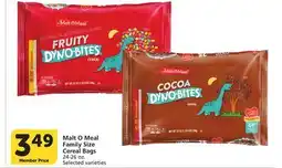 Albertsons Malt O Meal Family Size Cereal Bags offer