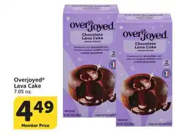 Albertsons Overjoyed Lava Cake offer